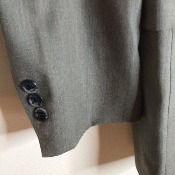 Johnny Carson mens business casual tweed button up blazer coat size 42 - Picture 4 of 13